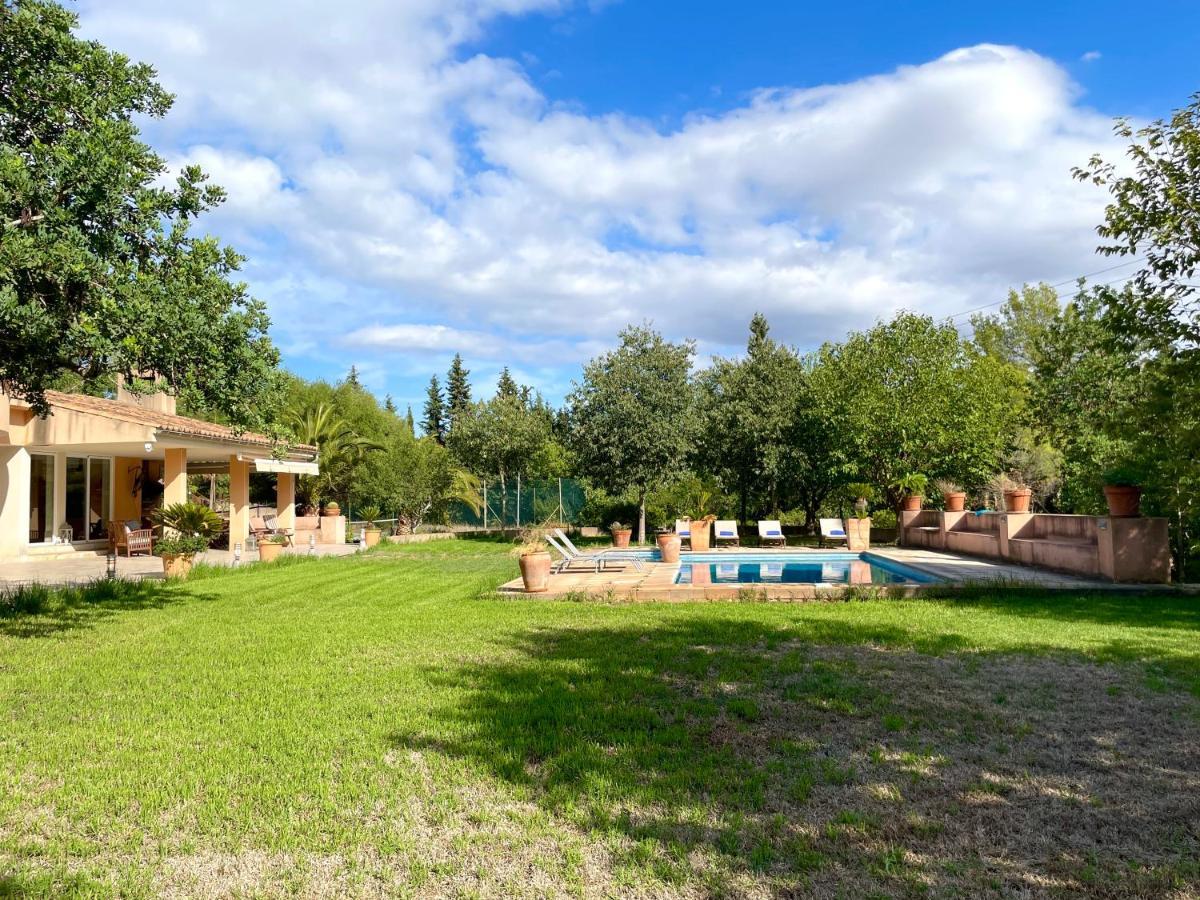 Confortable Chalet Con Piscina Bunyola Exteriör bild